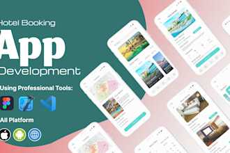 develop a booking app for android and ios