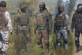 dayz server setup, dayz mod, dayz script, dayz assets, dayz clothing