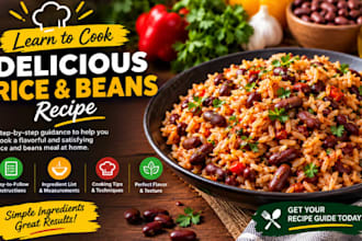 guide step by step on how to cook a delicious rice and beans recipe