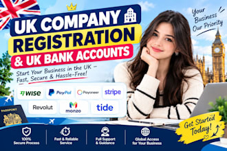do uk company registration and uk bank accounts