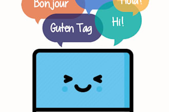 translate and localize games, apps, sites UK to IT