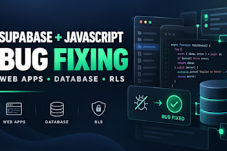 fix supabase database auth rls storage and javascript bugs