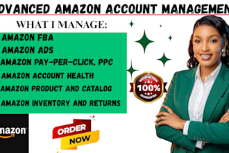 manage amazon inventory store catalog returns PPC product ads fba account health
