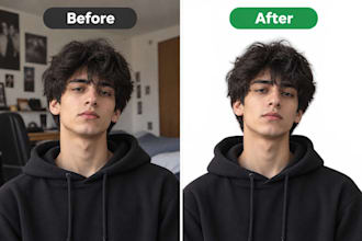 remove backgrounds and upscale resolution fast delivery