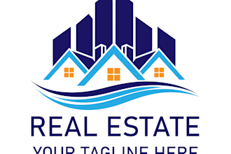 design a premium property and real estate logo