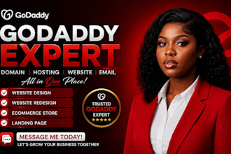 design godaddy website, godaddy redesign, develop godaddy