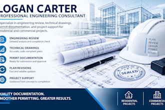 provide professional engineering review and sealed permit drawings
