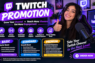 boost your twitch channel, twitch promotion, twitch sub, twitch raider on stream
