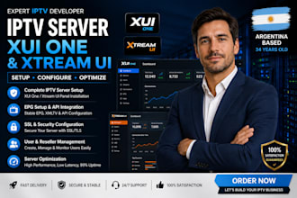 install and optimize your iptv streaming server and management panel