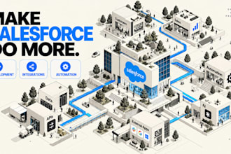 be your salesforce developer for API integrations and automation