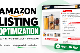 do amazon listing optimisation and SEO with helium 10 keyword research