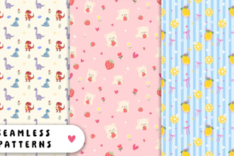 design custom seamless vector patterns