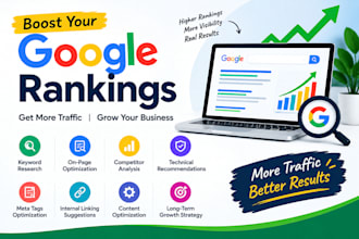 do SEO to increase organic traffic