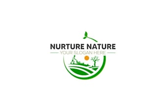 design landscaping horticulture company logo