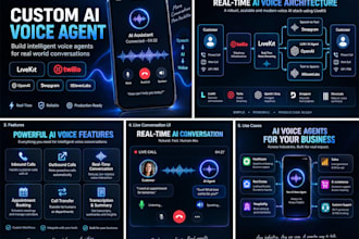 build an ai voice agent for calls using livekit, twilio and ai