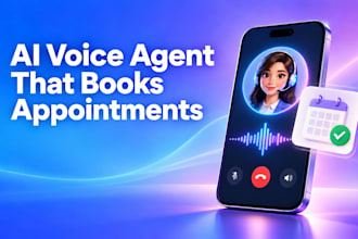 build an ai receptionist or calling agent that books appointments