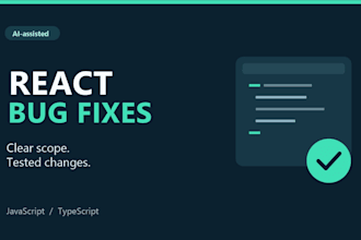 fix a react frontend bug and document the solution