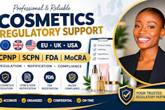 handle eu cosmetics compliance, cpnp scpn notification, mocra, fda registration