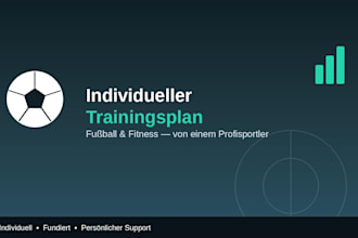 build a training program for you to achieve your fitness goals