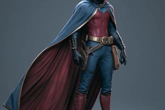 do a superhero comic