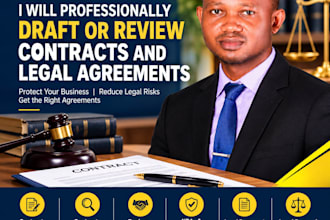 professionally draft or review contracts, legal docs, agreements