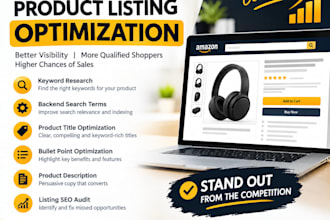 optimize amazon backend search terms product listing SEO