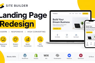 design sitebuilder landing page redesign sitebuilder landing page