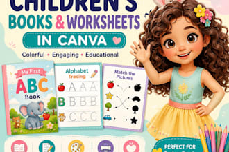 design a colorful kids ebook for children and toddlers