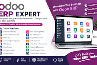 be your odoo developer specializing in accounting, CRM,