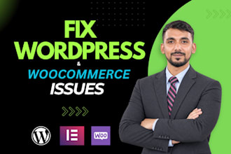 fix wordpress, elementor and woocommerce bugs and errors