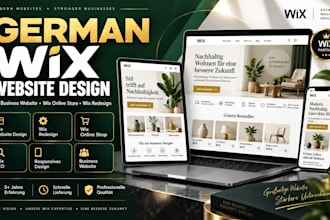 do german wix business website wix online store setup wix website redesign