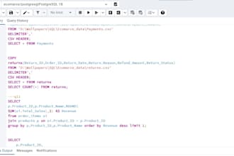 analyze your data using sql and python