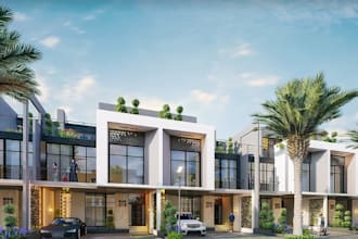 design row townhouse, medium density housing, rental apartment, suburban triplex