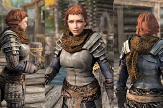 create weapons, armor for skyrim se ae mods or fallout 4, ffxiv mod