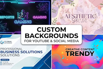 design youtube banner ,zoom backdrops and social cover