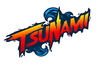 design a beach wave travel and hurricane logo for your brand