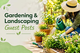 do gardening guest post on high da websites