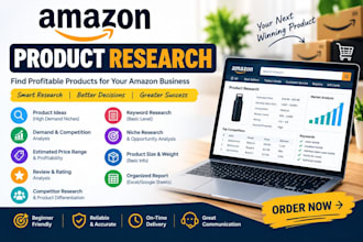 find amazon product research and product ideas