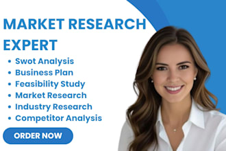 do market research, competitor analysis, feasibility study, business plan, swort