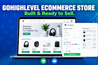 build your gohighlevel ecommerce store with gohighlevel payments and products