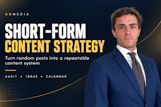 create a short form content strategy for your brand