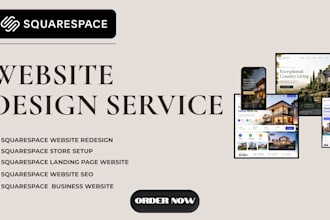 squarespace website design, redesign squarespace website setup squarespace store