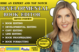 developmental book editor, proofread romance novel, memoir, children book editor