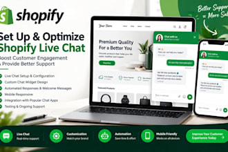 set up and optimize shopify live chat for better customer support