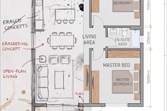 convert sketches to 2d cad drawings 3d floor plans
