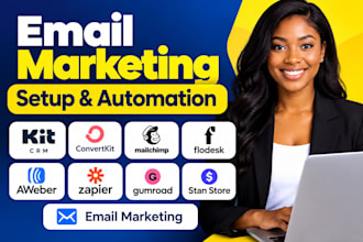 crm convertkit mailchimp flodesk aweber zapier gumroad stanstore email marketing