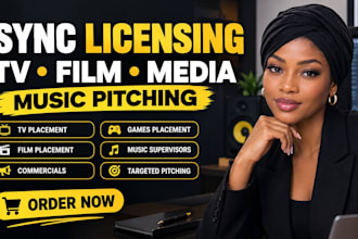 pitch your music for sync licensing TV film and media