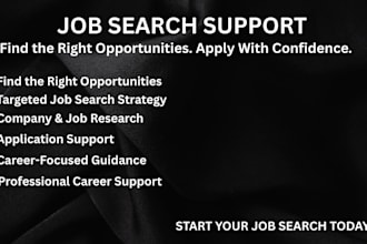 help with your job search