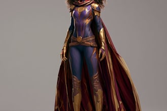 do a superhero character