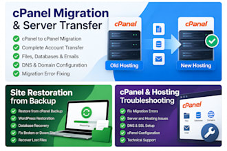 copy backup migrate your website or full cpanel whm server